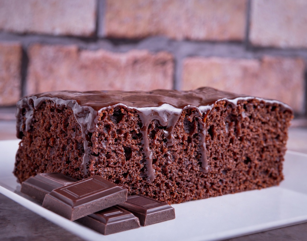 Cake au chocolat noir healthy