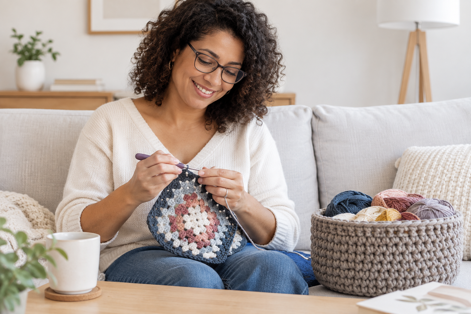 Le crochet : une pause apaisante